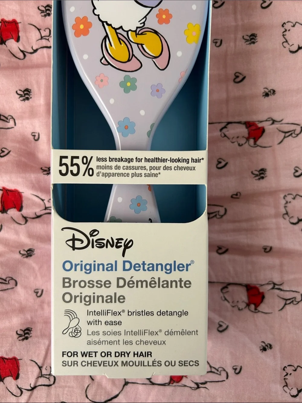 Wet Brush Disney Daisy Flower Pink Original Detangler